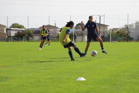 Entraînement des féminines du mercredi 6 septembre 2023