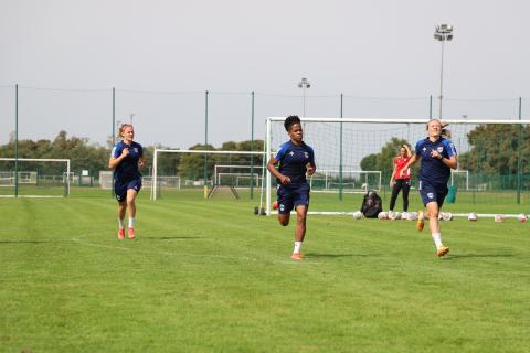 Entraînement des féminines du mercredi 6 septembre 2023