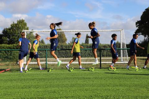 Entrainement féminines / mercredi 13 septembre 2023