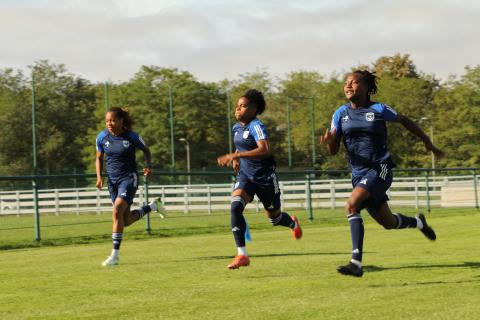 Entraînement féminines / 26 septembre 2023