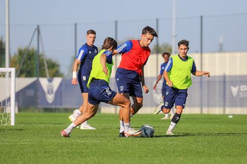 Entraînement des pros du jeudi 28 septembre 2023