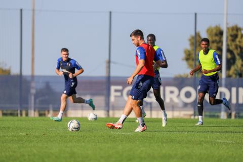 Entraînement des pros du jeudi 28 septembre 2023