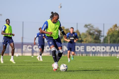 Entraînement des pros du jeudi 28 septembre 2023