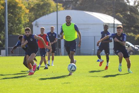 Entraînement des pros du jeudi 28 septembre 2023