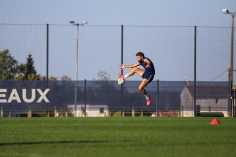 Entraînement des pros du jeudi 28 septembre 2023