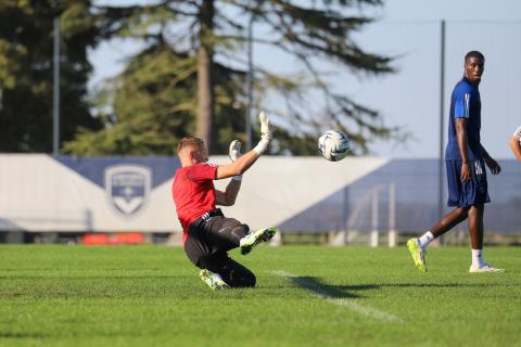 Entraînement des pros du jeudi 28 septembre 2023