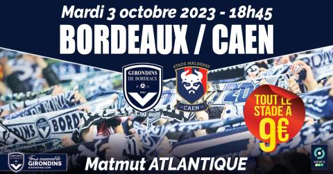 Billetterie Bordeaux-Caen / Saison 2023-2024