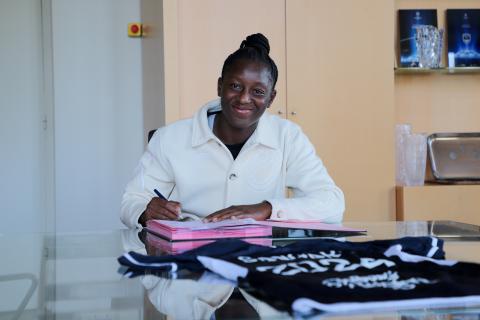 Hawa Sangaré s'engage aux Girondins de Bordeaux (octobre 2023)