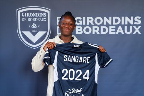 Hawa Sangaré s'engage aux Girondins de Bordeaux (octobre 2023)