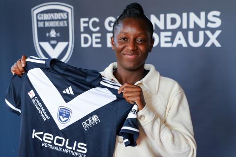 Hawa Sangaré s'engage aux Girondins de Bordeaux (octobre 2023)