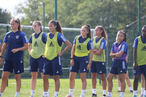 Entrainement féminines / mercredi 4 octobre 2023