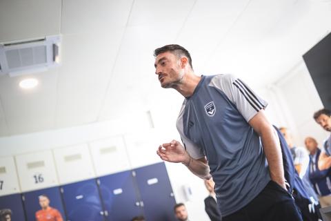 L'arrivée d'Albert Riera en images