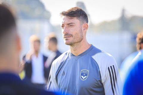 Albert Riera, nouvel entraîneur des Girondins (octobre 2023)