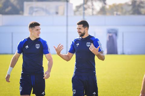 La première séance d'entraînement d'Albert Riera