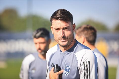 La première séance d'entraînement d'Albert Riera