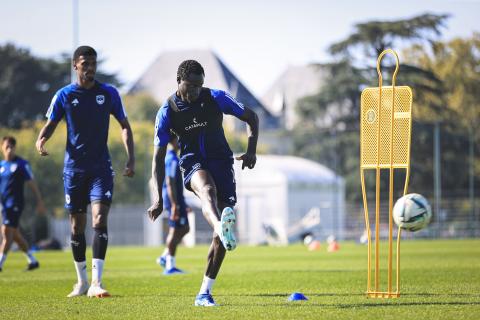 La première séance d'entraînement d'Albert Riera