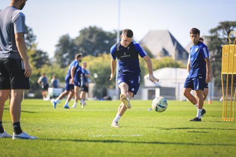 La première séance d'entraînement d'Albert Riera