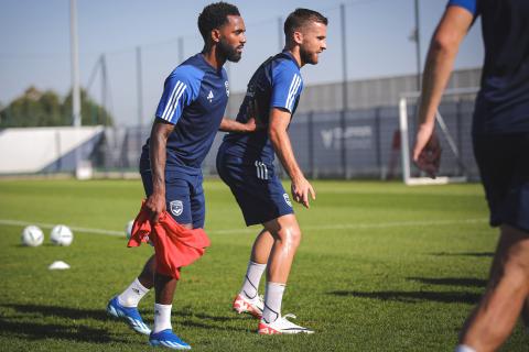 La première séance d'entraînement d'Albert Riera