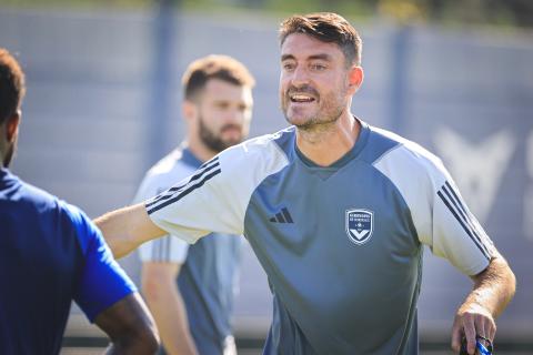 La première séance d'entraînement d'Albert Riera