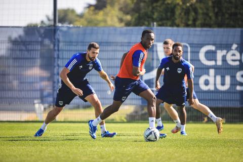 La première séance d'entraînement d'Albert Riera