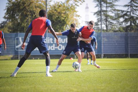 La première séance d'entraînement d'Albert Riera