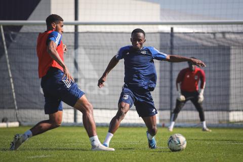 La première séance d'entraînement d'Albert Riera