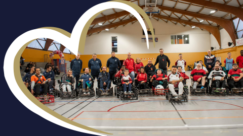 Rentrée de Bordeaux Foot Fauteuil