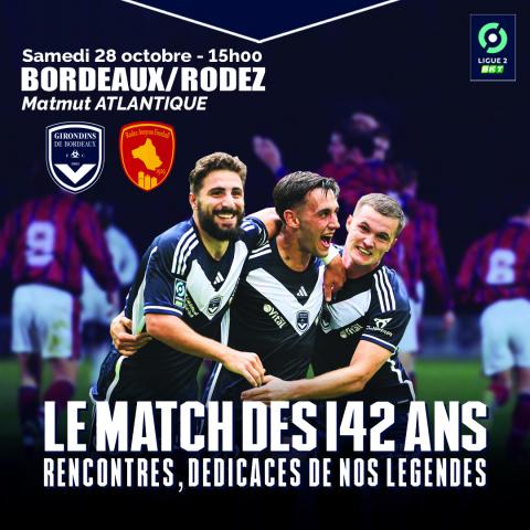 Billetterie Bordeaux-Rodez / Saison 2023-2024