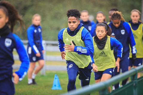 Entraînement féminines / 7 novembre 2023