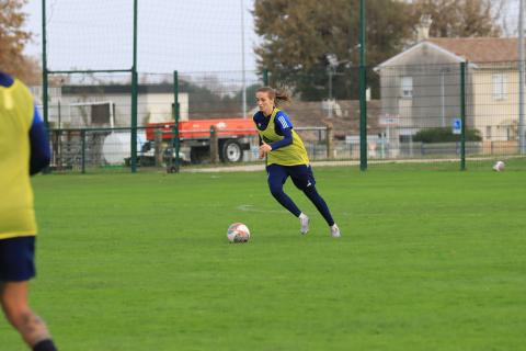 Entrainement féminines / jeudi 16 novembre 2023