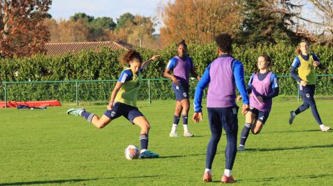 Entrainement féminines / mercredi 22 novembre 2023