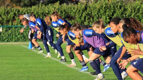 Entrainement féminines / mercredi 22 novembre 2023