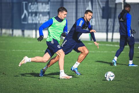 Entrainement pros / jeudi 23 novembre 2023