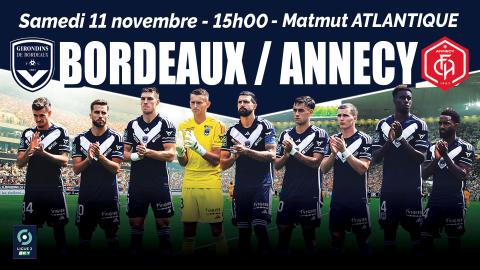 Billetterie Bordeaux-Annecy / Saison 2023-2024