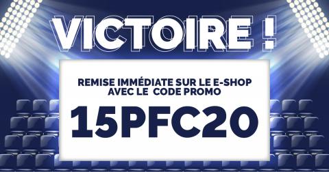 Une promo après la victoire contre le Paris FC