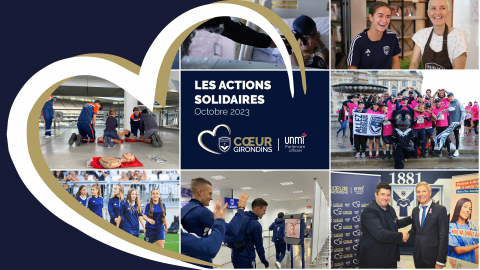 Actions Coeur Girondins Octobre 2023