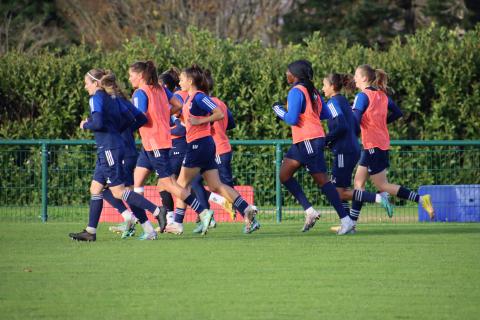 Entrainement féminines / mercredi 6 décembre 2023