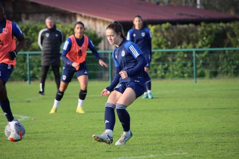 Entrainement féminines / mercredi 6 décembre 2023