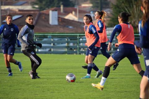 Entrainement féminines / mercredi 6 décembre 2023