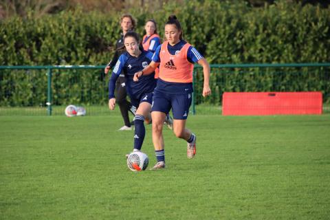 Entrainement féminines / mercredi 6 décembre 2023