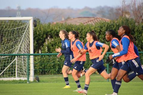 Entrainement féminines / mercredi 6 décembre 2023