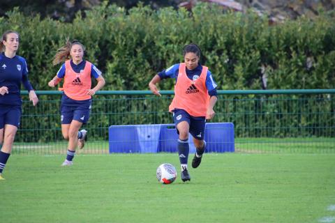 Entrainement féminines / mercredi 6 décembre 2023