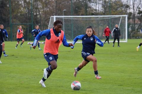 Entrainement féminines / mercredi 6 décembre 2023