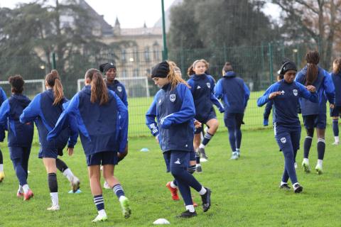 Entrainement féminines / mercredi 13 décembre 2023