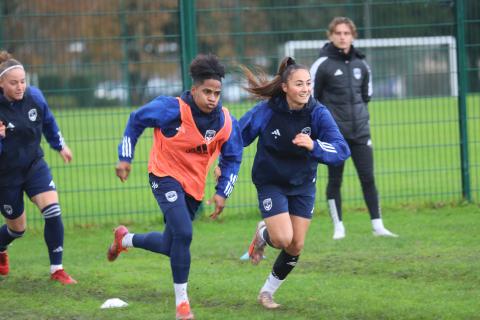 Entrainement féminines / mercredi 13 décembre 2023