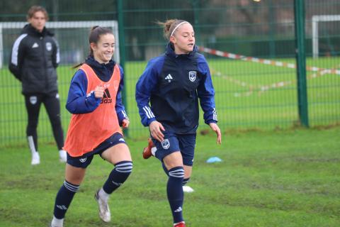 Entrainement féminines / mercredi 13 décembre 2023