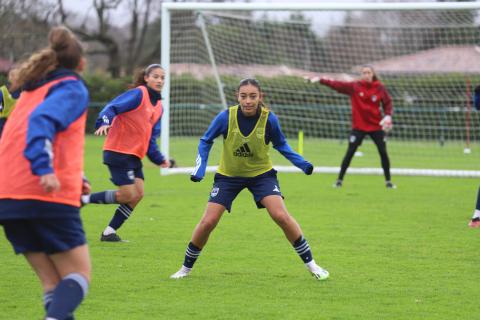 Entrainement féminines / mercredi 13 décembre 2023