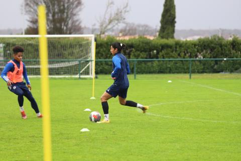 Entrainement féminines / mercredi 13 décembre 2023