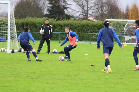 Entrainement féminines / mercredi 13 décembre 2023