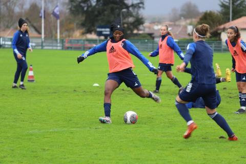 Entrainement féminines / mercredi 13 décembre 2023